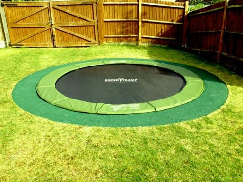 trampoline encastré